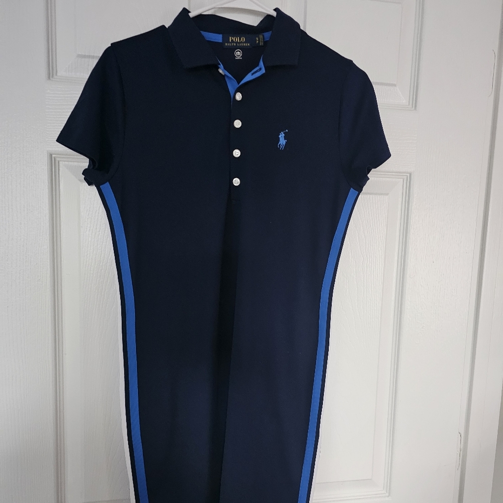 women polo dress size small